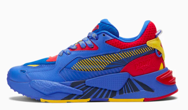 PUMA x DC JUSTICE LEAGUE Superman RS-Z for kids