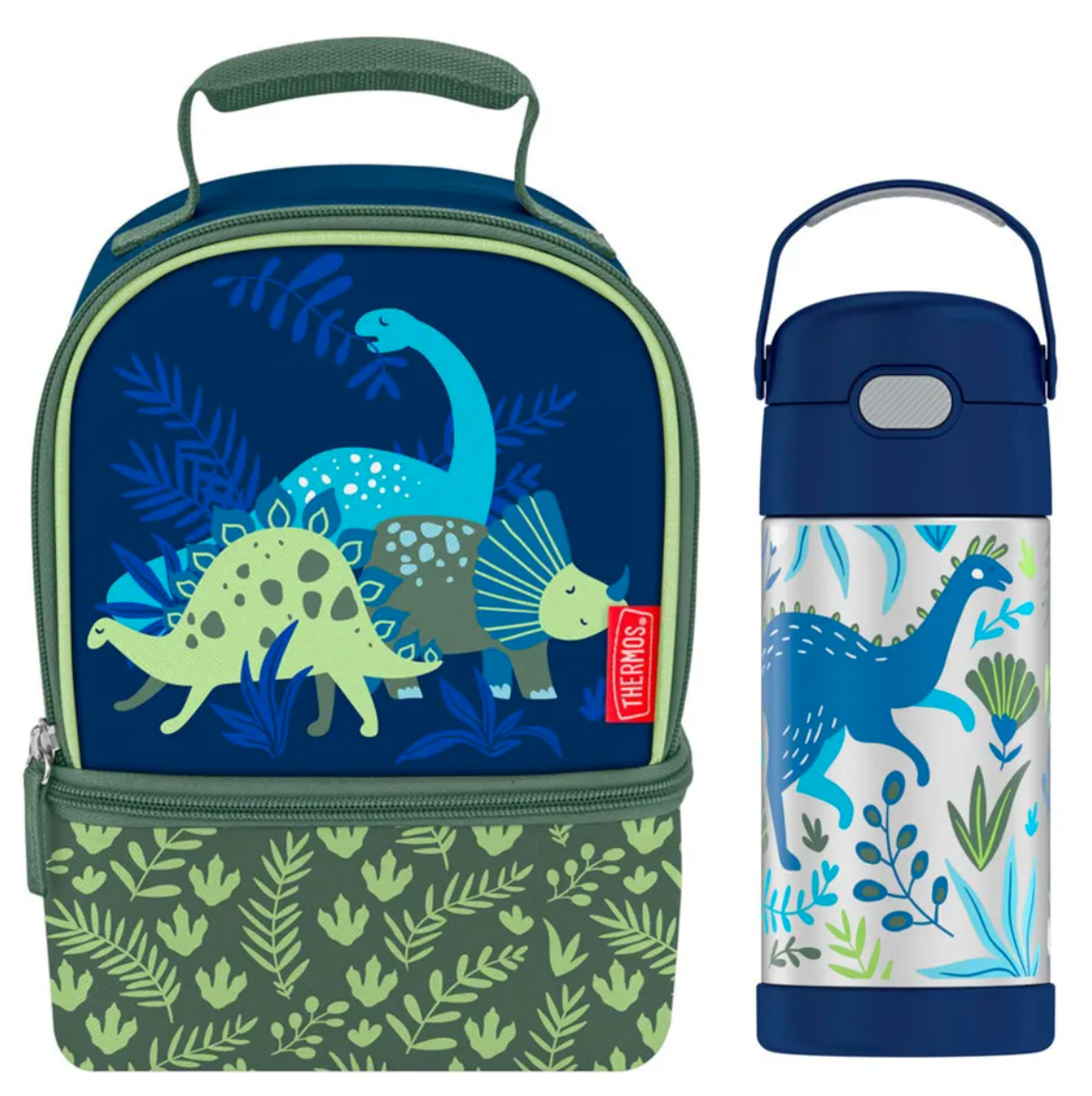 Double Dinosaur Lunch Box