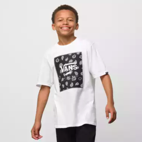 KIDS PRINT BOX T-SHIRT - $25