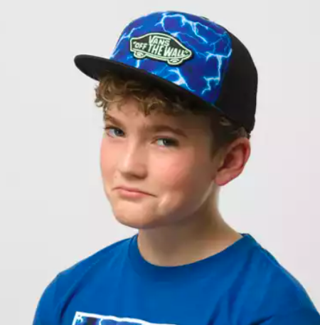 KIDS CLASSIC PATCH TRUCKER PLUS HAT - $25