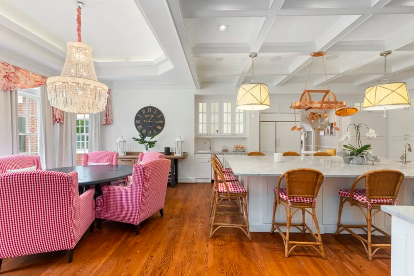 L'emplacement pour le petit dej