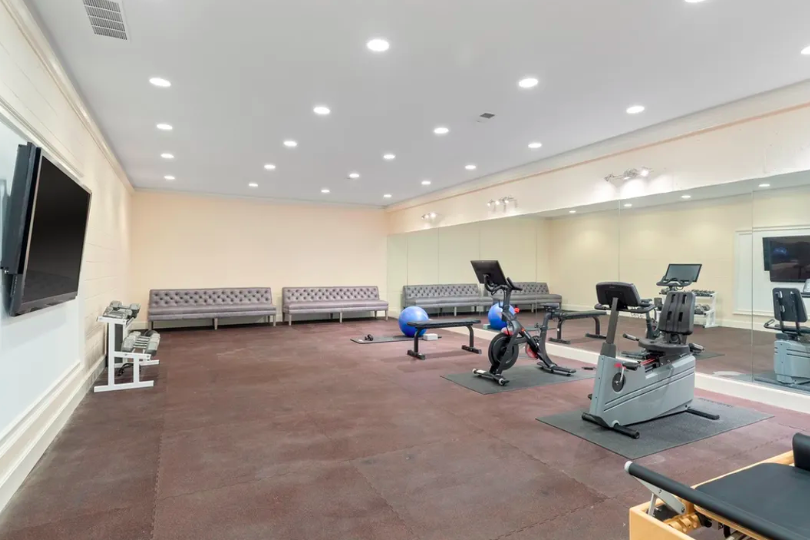 La salle d'entraînement