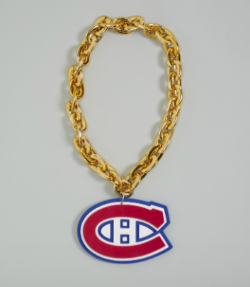 Montreal Canadiens Gold Team Logo Chain - $34.99