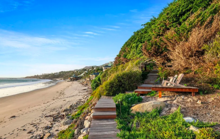 The stairs to the top