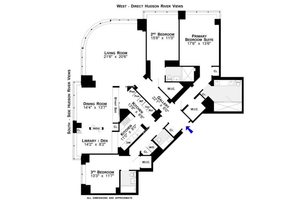 Plan of the condo