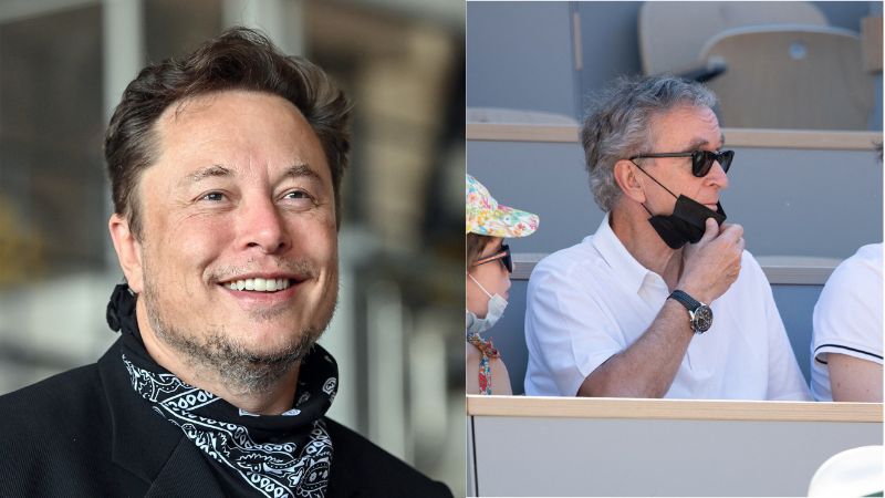 Elon Musk and his mother lunch with Bernard Arnault in Paris