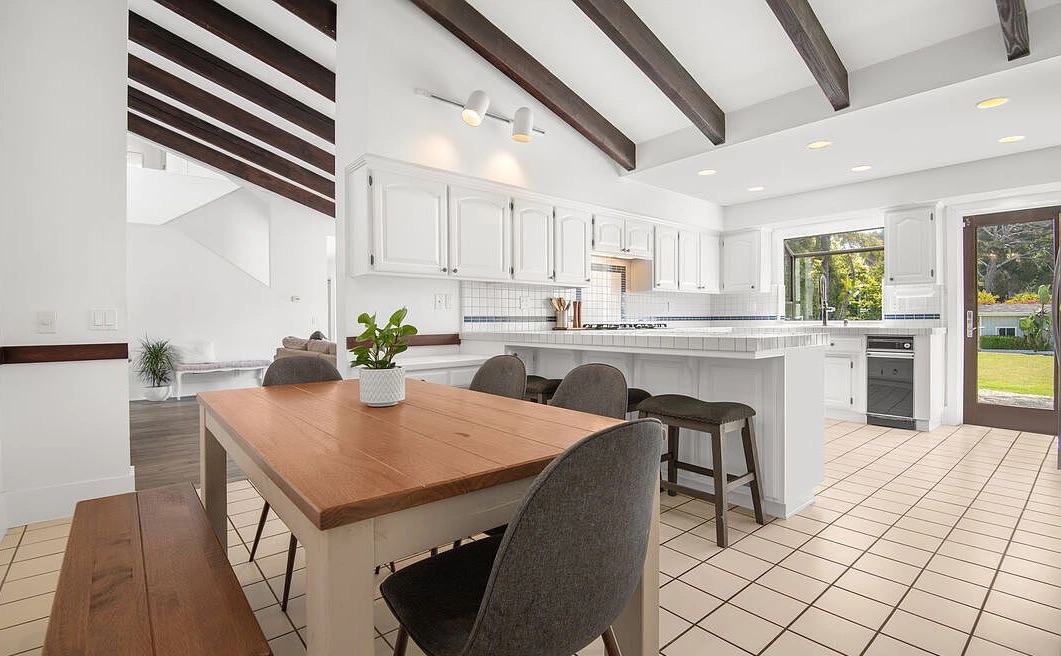 Kitchen and dining room