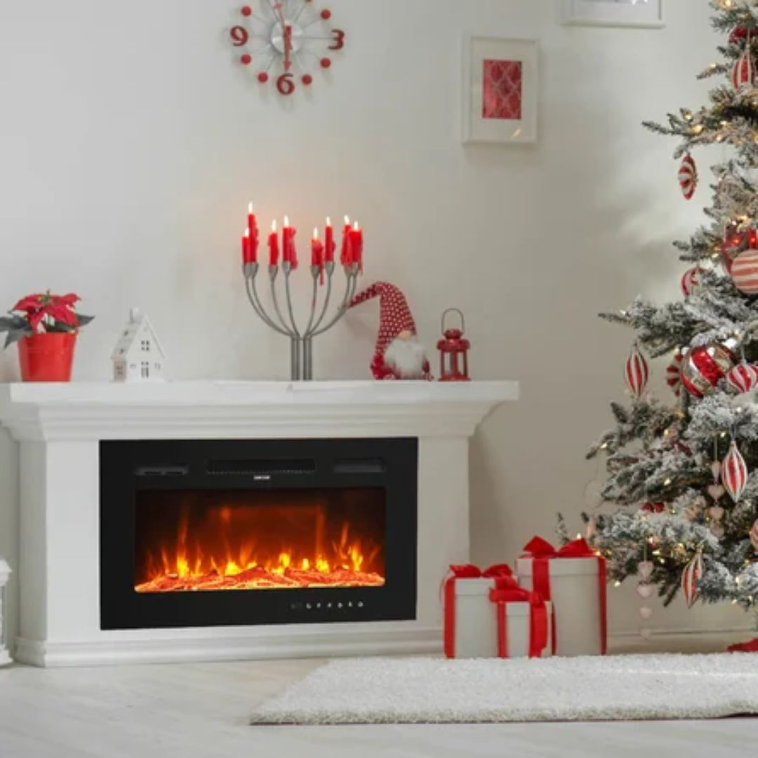 Foyer électrique mural